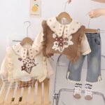 Ensemble fleur trois pièces #119